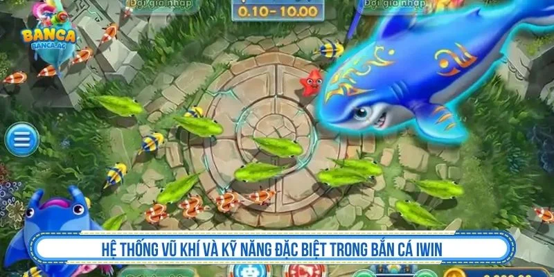 Tính năng hỗ trợ trong bắn cá IWIN