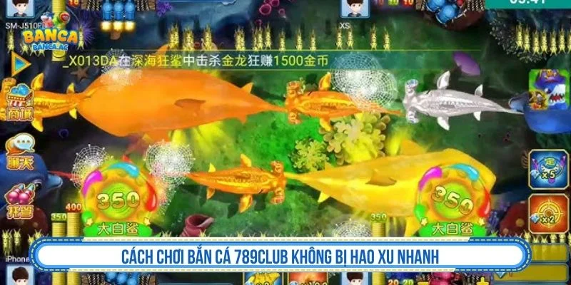 Ưu tiên cá nhỏ và cá vừa khi chơi bắn cá 789CLUB